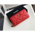 CHANEL 19 ZIPPED WALLET