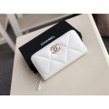 CHANEL 19 ZIPPED WALLET