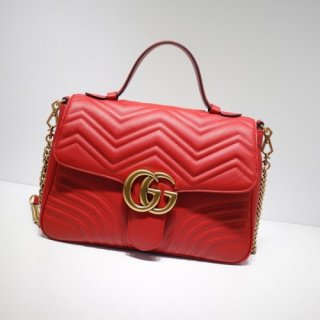 Gucci GG Marmont Medium Top Handle Bag