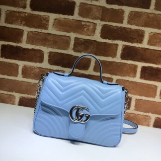 GUCCI GG Marmont Small Top Handle Bag