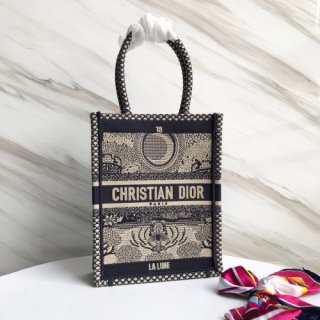 DIOR VERTICAL DIOR BOOK TOTE