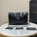 YSL LOULOU PUFFER BAG IN QUILTED LAMBSKIN SMALL