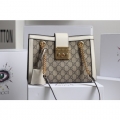 GUCCI Padlock GG Flora Small Shoulder Bag