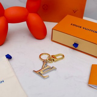 LOUIS VUITTON NANOGRAM BAG CHARM AND KEY HOLDER