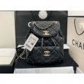 CHANEL BACKPACK IN LAMBSKIN WITH GOLD HARDWARE