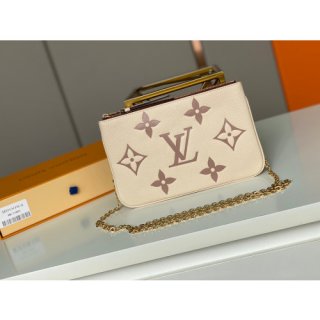 LOUIS VUITTON DOUBLE ZIP POCHETTE