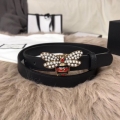 Gucci Queen Margaret Leather Belt