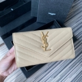 YSL MONOGRAM LARGE FLAP WALLET