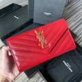 YSL MONOGRAM LARGE FLAP WALLET