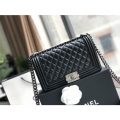 CHANEL BOY BAG LAMBSKIN 25cm