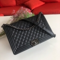 CHANEL BOY BAG CAVIAR 30cm