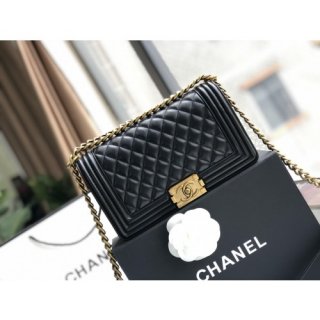 CHANEL BOY BAG LAMBSKIN 25cm