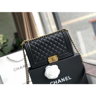 CHANEL BOY BAG CAVIAR 25cm